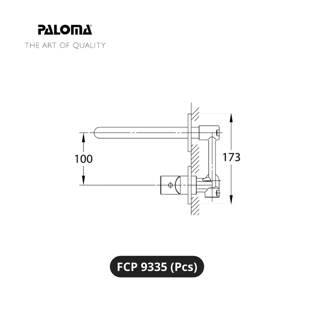 Paloma FCP 9335 Kran Wastafel Pcs - Surabaya