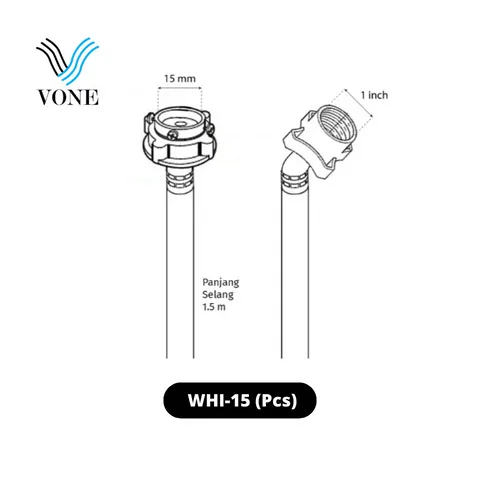Vone Selang Mesin Cuci WHI-15 Pcs - Surabaya