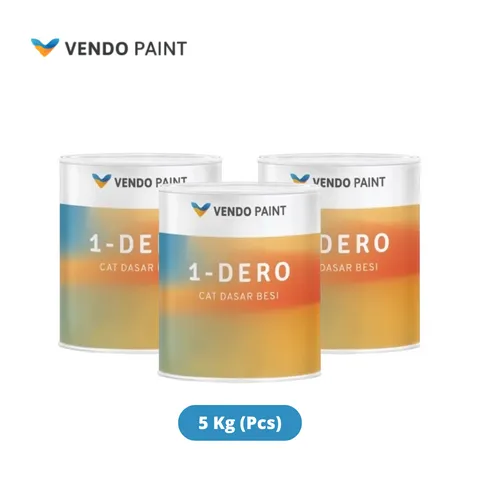 Vendo Paint 1-Dero Cat Dasar Besi 5 Kg 5 Kg - Surabaya