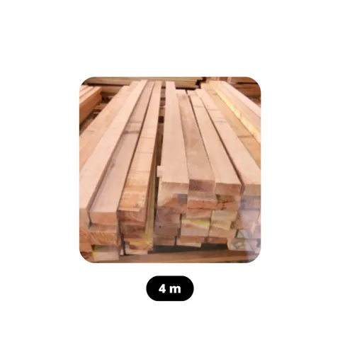 Kayu Meranti 4 Meter 6 cm x 10 cm - Sinar Makmur