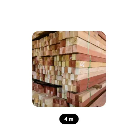 Kayu Meranti 4 Meter 2 cm x 3 cm - Megah Baru