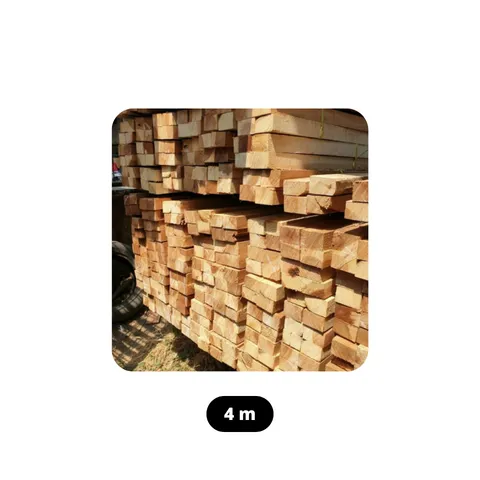 Kayu Meranti 4 Meter 3 cm x 5 cm - Megah Baru