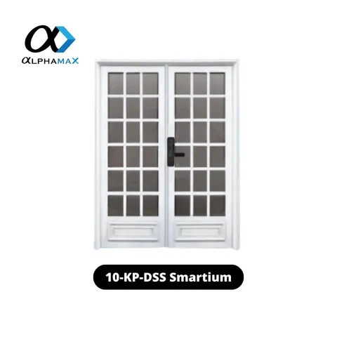 Alphamax Max 10-KP-DSS Smartium Pintu Aluminium Putih Kanan - Surabaya