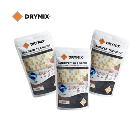 Drymix Tile Grout 1 Kg G02 Ivory Cream - Mitra Bangun Mortar
