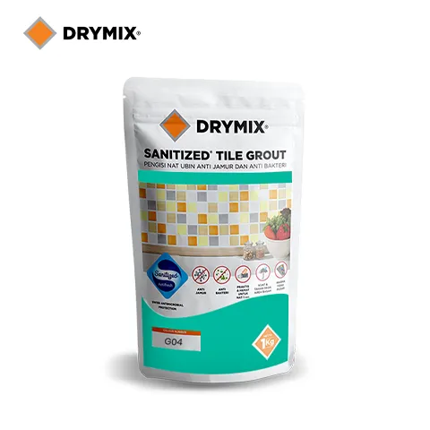 Drymix Tile Grout 1 Kg G04 Soft Mint - Mitra Bangun Mortar