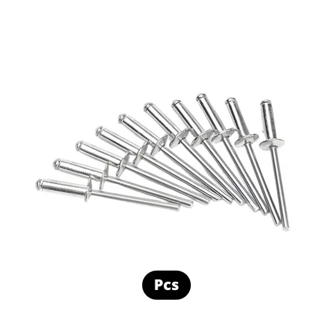 Paku Rivet Steel 529 (4 mm x 8 mm) - Surabaya