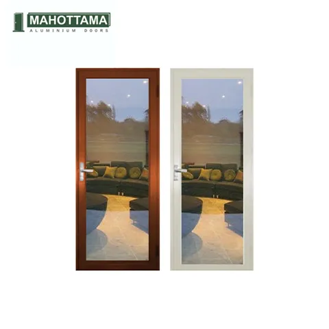 Mahottama - Pintu Kaca Aluminium 80 x 200 Brown - Surabaya
