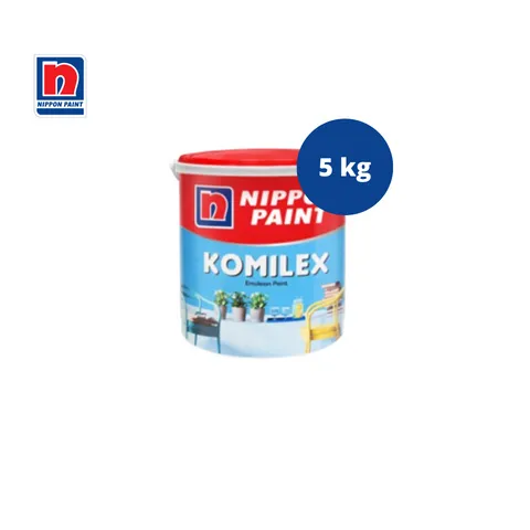 Nippon Paint Komilex 5 Kg 1109-Blue White - Surabaya