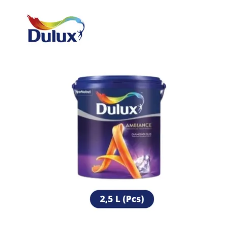 Dulux Ambiance Diamond Glo 2,5 L Brilliant White - Surabaya