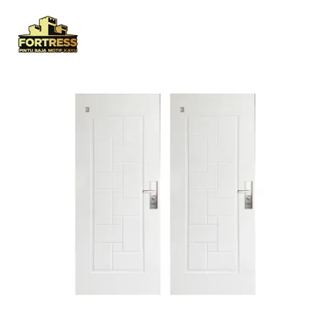 Fortress Urban Putih Minimalis 04 90 Cm x 230 Cm x 5 Cm - Surabaya