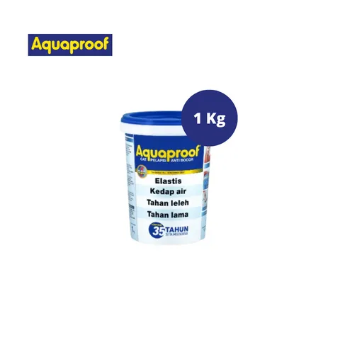 Aquaproof Cat Pelapis Anti Bocor 1 Kg Merah - Sumber Laris