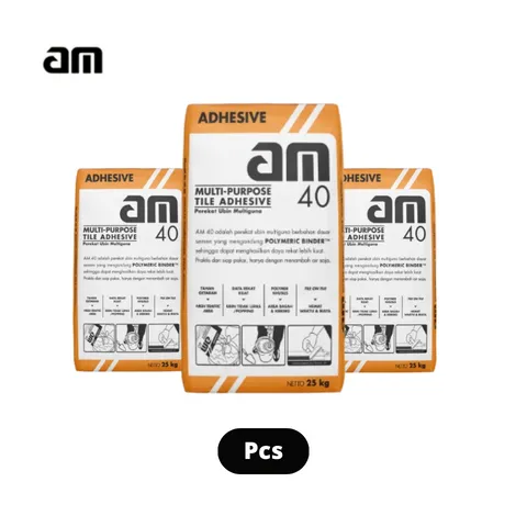 AM 40 Tile Adhesive Perekat Ubin Multiguna 25 Kg Sak - Anugerah