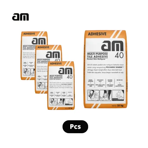 AM 40 Tile Adhesive Perekat Ubin Multiguna 25 Kg Sak - Sari Bumi Bangunan