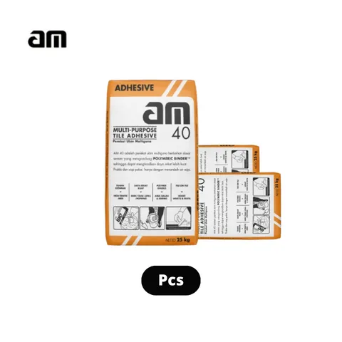 AM 40 Tile Adhesive Perekat Ubin Multiguna 25 Kg