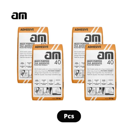 AM 40 Tile Adhesive Perekat Ubin Multiguna 25 Kg Sak - Sari Bumi Bangunan