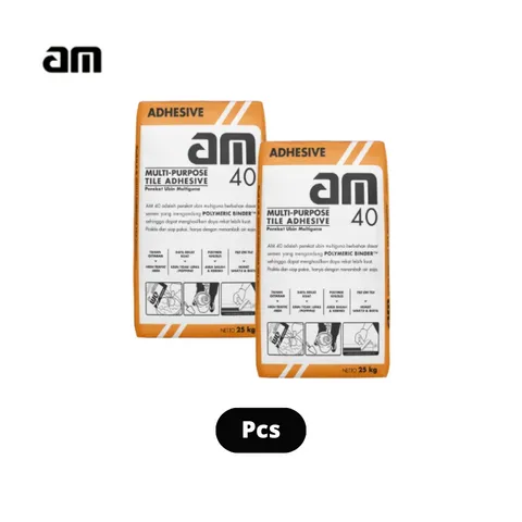 AM 40 Tile Adhesive Perekat Ubin Multiguna 25 Kg Sak - Sari Bumi Bangunan