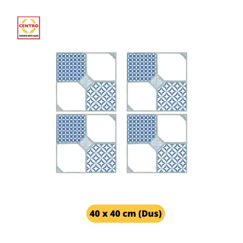 Centro Exclusive Keramik Scotlandia Blue 40x40
