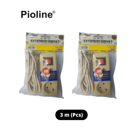 Pioline Stop Kontak 3 m 5 Lubang - Bintang Jaya