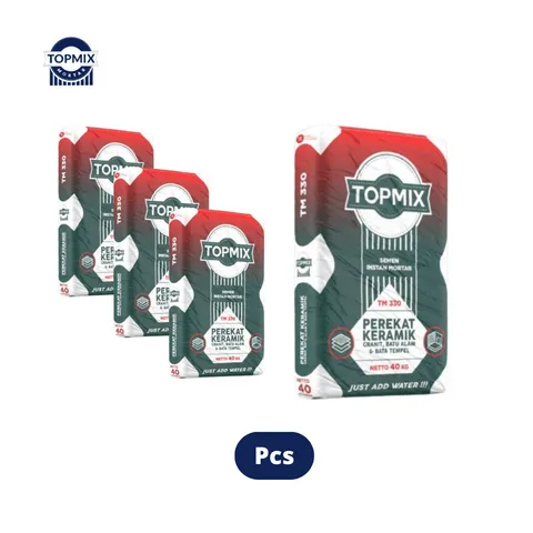 Top Mix Mortar TM 330 Perekat Keramik 40 Kg Sak - Surabaya