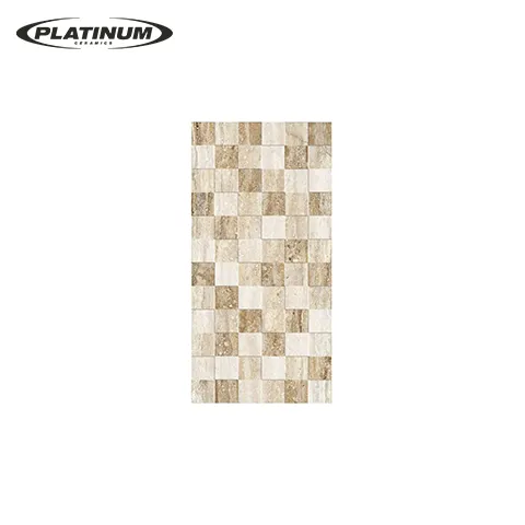 Platinum Keramik Carter Brown Decor 25 Cm x 50 Cm - Surabaya