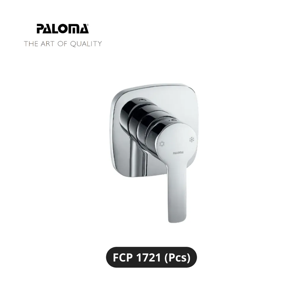 Paloma FCP 1721 Stop Kran 3-Way Tanam Dinding