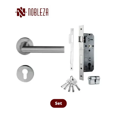 Nobleza Door Handle Rosette Antares SS