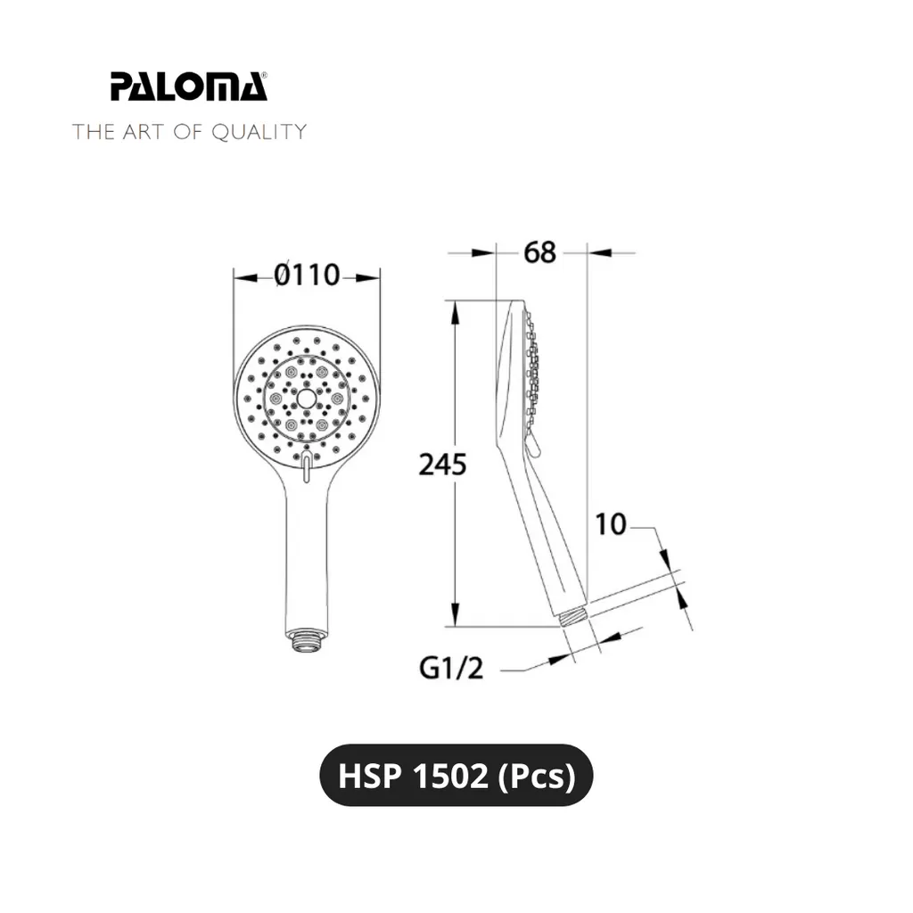 Paloma HSP 1502 Hand Shower Pcs - Surabaya