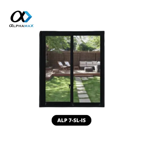Alphamax ALP 7-SL-IS Jendela Aluminium Hitam - Surabaya