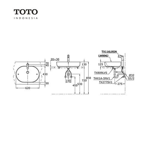 TOTO OMNI+ LW 895 J