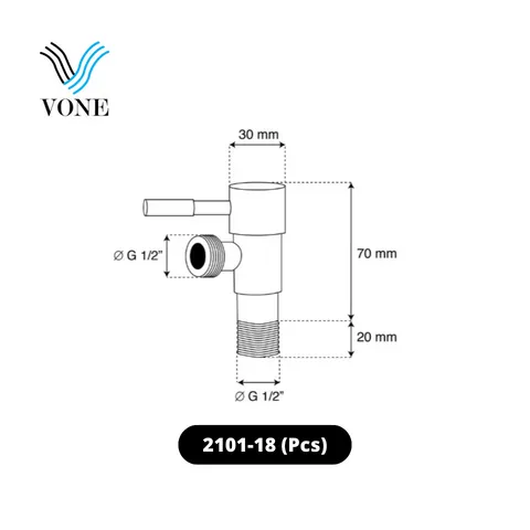 Vone Stop Kran Air Toilet 2101-18