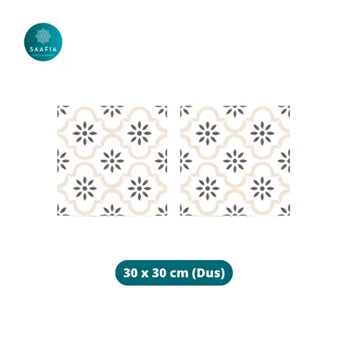 Saafia Keramik Azka Bianco White 40x40 Dus - Surabaya
