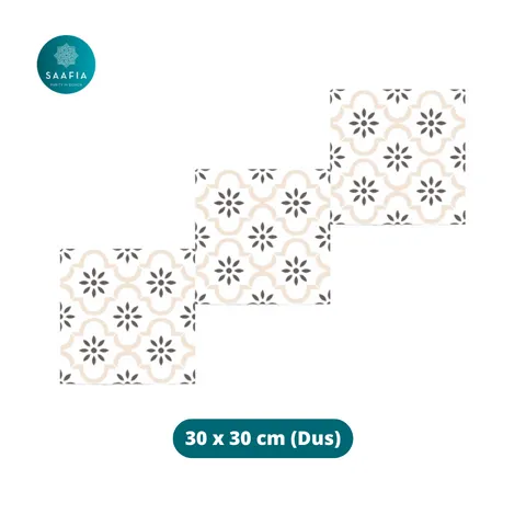 Saafia Keramik Azka Bianco White 40x40 Dus - Surabaya