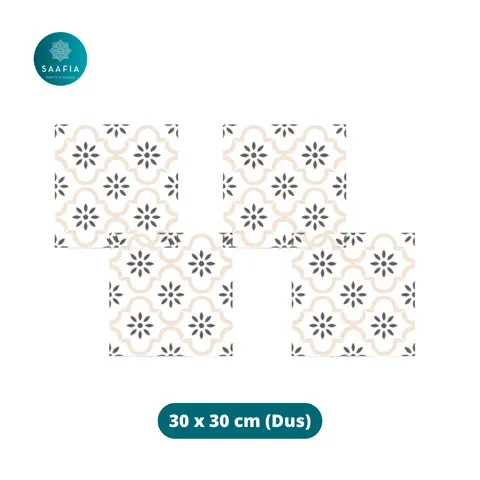 Saafia Keramik Azka Bianco White 40x40 Dus - Surabaya