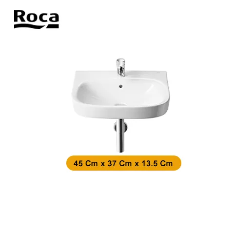 Roca Wall-hung vitreous china basin 3 (Debra) 45 Cm x 37 Cm x 13.5 Cm - Surabaya