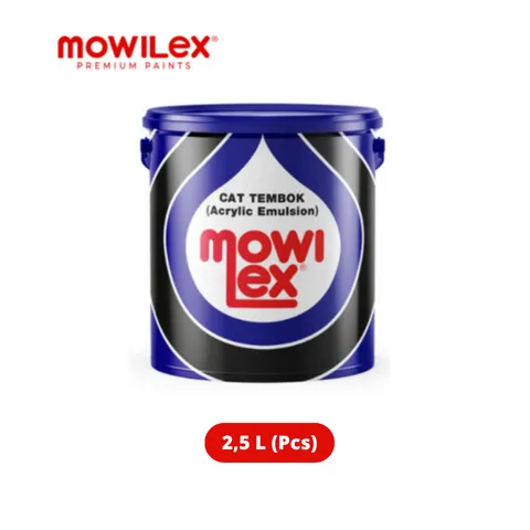 Mowilex Emulsion Cat Tembok 2,5 Liter VS-1806 Rose White - Sinar Kota Jaya