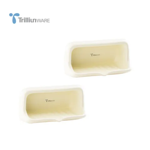 Trilliun Soap Dish Tempat Sabun Ivory Ivory - Sumber Baru