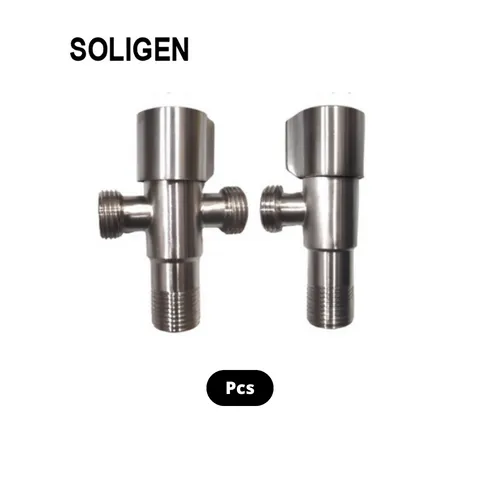 Soligen Stop Kran Stainless YG3 (2 Cabang) - Sumber Sentosa