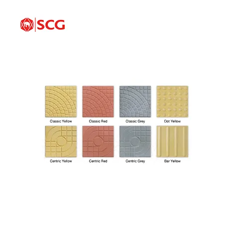 SCG Concrete Tile Pavement 13.80 Kg/Pcs Centric Grey - Surabaya