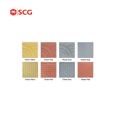 SCG Concrete Tile Pavement 13.80 Kg/Pcs Centric Yellow - Surabaya