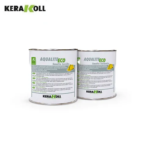 Kerakoll Aqualite Eco Smalto Satinato 0,75 Liter - Surabaya