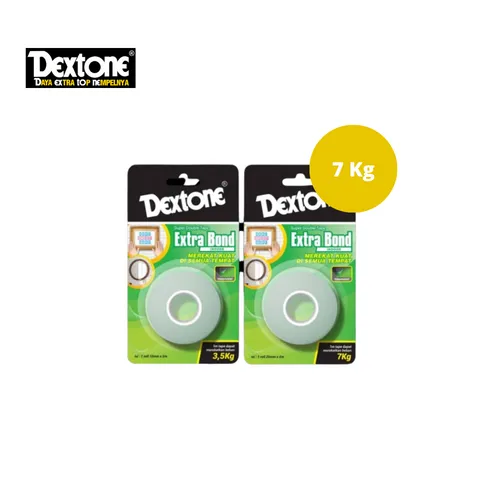 Dextone Double Tape (Extrabond Hijau) 7 Kg Pcs - Surabaya