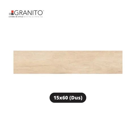 Granito Granit Maison Smooth White Birch Wood 15x60 Dus - Surabaya