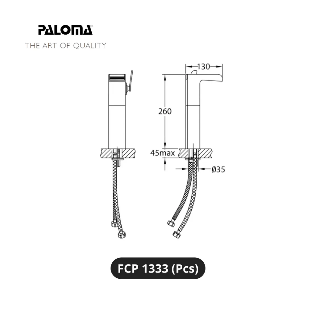Paloma FCP 1333 Kran Wastafel Pcs - Surabaya