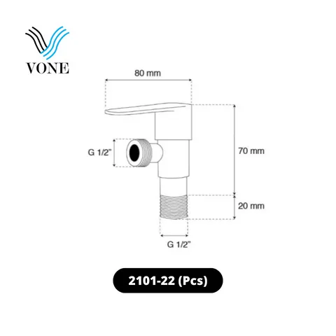 Vone Stop Kran Air Toilet 2101-22