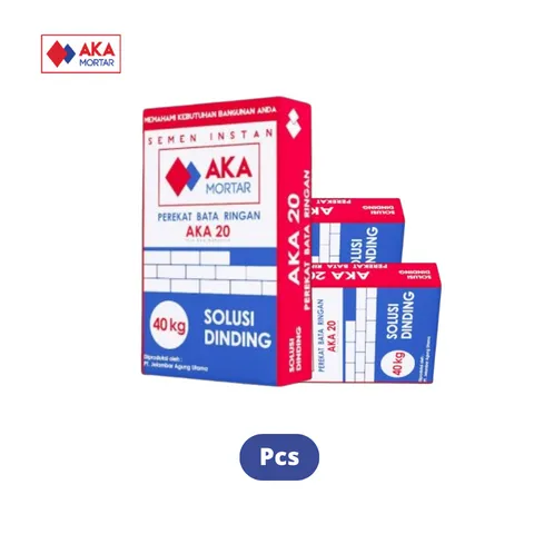 Aka Mortar Aka 20 Perekat Bata Ringan 40 Kg Sak - Surabaya