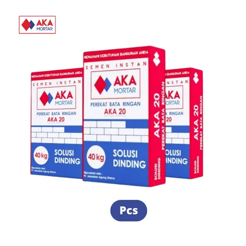 Aka Mortar Aka 20 Perekat Bata Ringan 40 Kg Sak - Surabaya