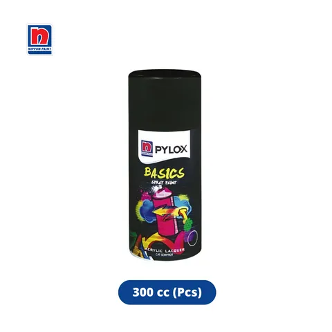 Nippon Paint Pylox Basics Cat Semprot 300 cc PB113-Orange - Sumber Sentosa