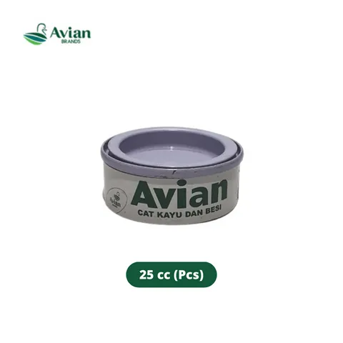 Avian Cat Kayu dan Besi 25 cc Putih - Hoki Jaya