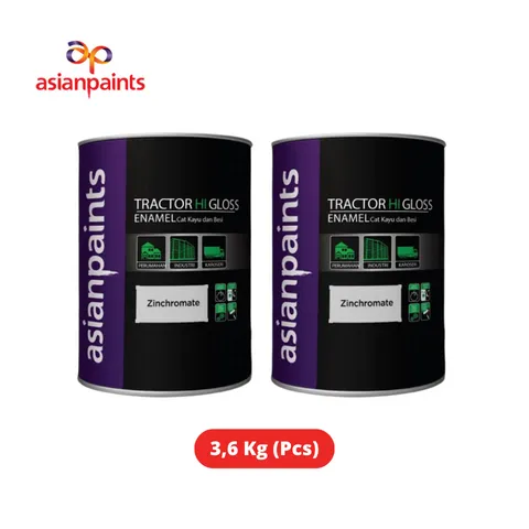 Asian Paints Tractor Zinz Chromate 3,6 Kg Mp 3521-Hijau - Surabaya