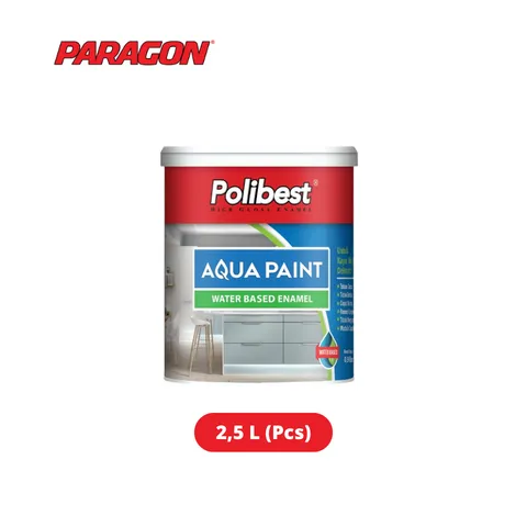 Paragon Polibest Aqua Paint 2,5 L Blue - Surabaya